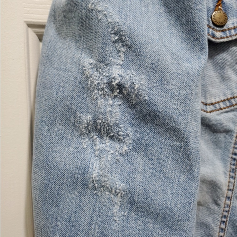 Retrofete Ada Jacket in Light Blue Stone - Picture 6 of 9